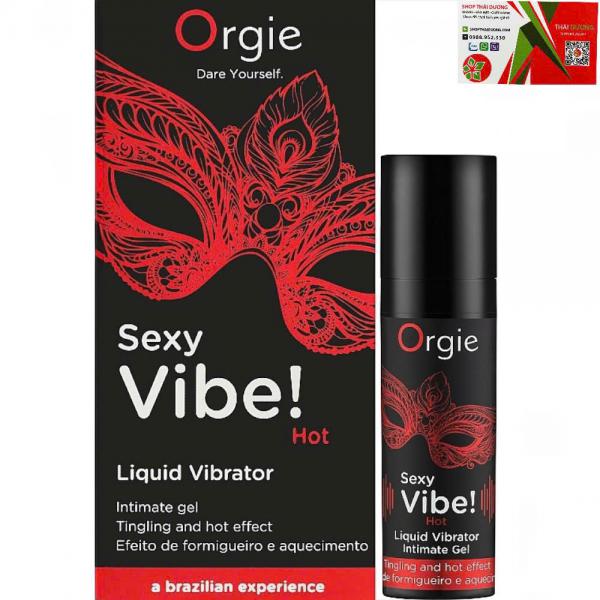 Gel Rung Kích Thích Nữ Cao Cấp Orgie Sexy Vibe! Hot (Chính Hãng) 
