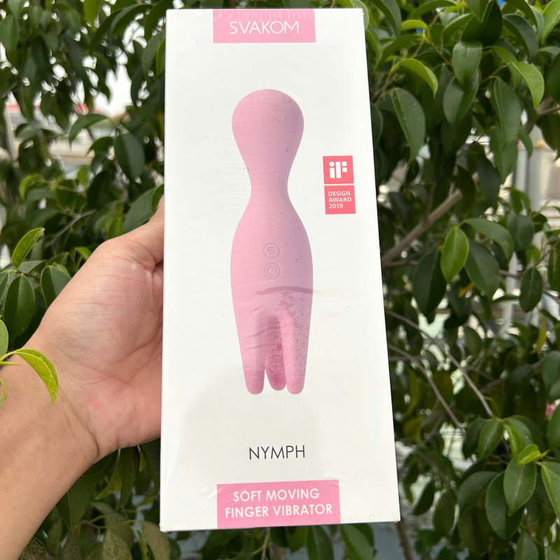 Máy Rung 2 Đầu Svakom Nymph Bạch Tuộc Mỹ – Kích Thích Điểm G & Ngực Đạt Đỉnh 